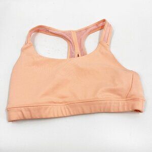 ✅ Athleta Contender‎ Sports Bra SMALL Peach Racerback